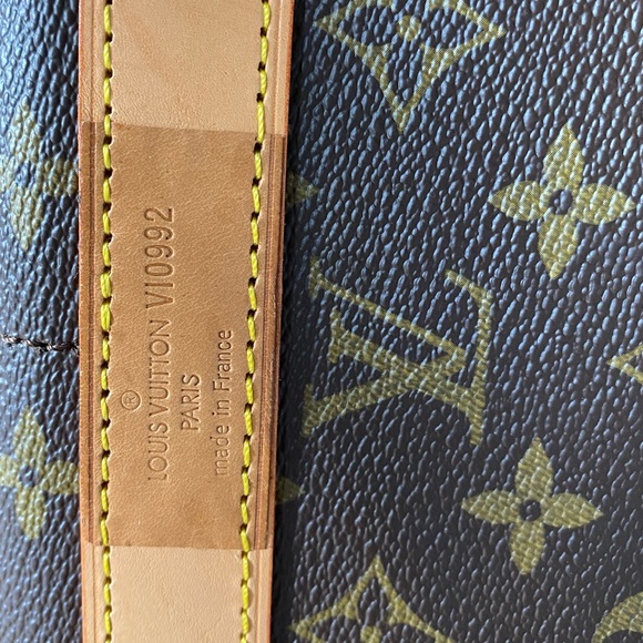 🌟LIKE NEW! 🌟NEW VACHETTA! Auth LOUIS VUITTON SAC CHAUSSURES TRAVEL BAG - Picture 16 of 16